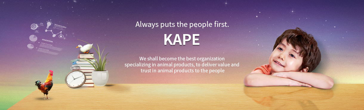 Always puts the people first. KAPE